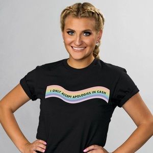 ACCEPT APOLOGIES IN CASH SHIRT